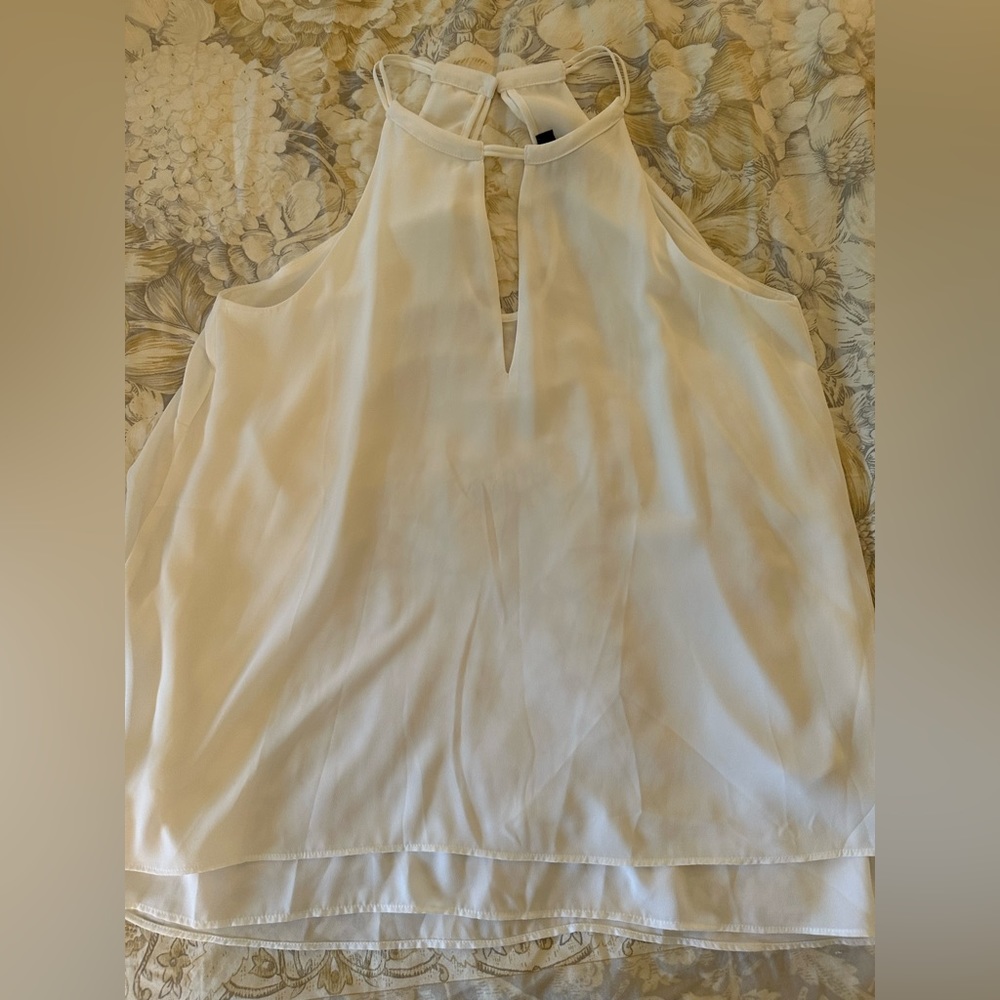 Banana Republic keyhole halter top